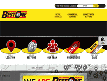 Tablet Screenshot of bestonetire.com